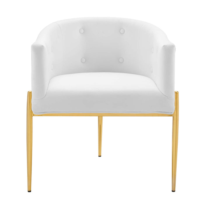 Modway Savour Tufted Performance Velvet Accent Chairs - Set of 2 Living Room Furniture - View 57