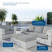 Convene 4-Piece Outdoor Patio Set by Modway - side view