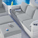 Convene 4-Piece Outdoor Patio Set by Modway - detail close-up