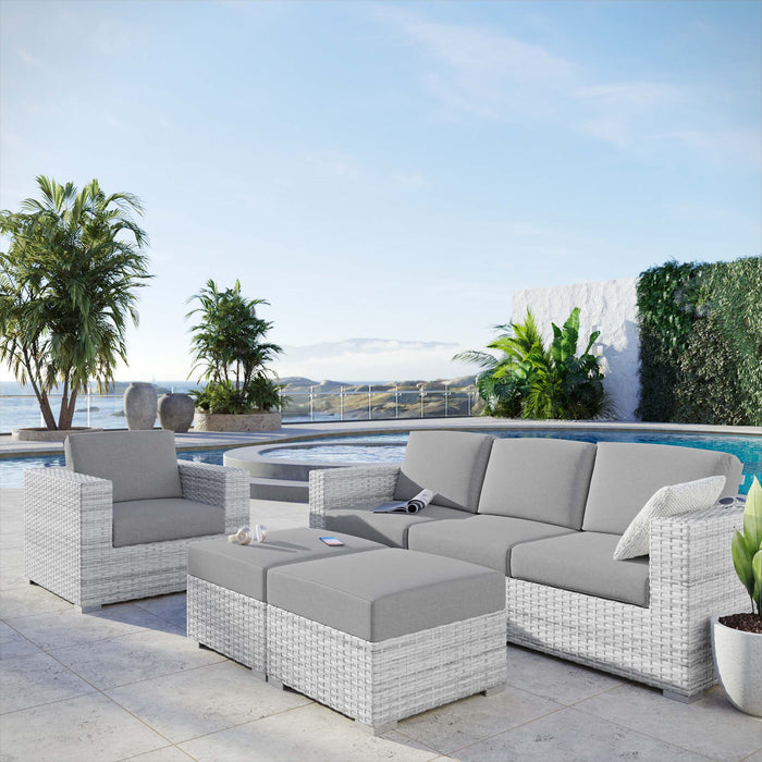 Convene 4-Piece Outdoor Patio Set by Modway - front view