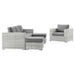 Convene 4-Piece Outdoor Patio Set by Modway - back view