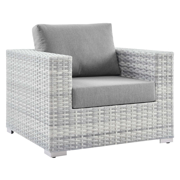 Convene 4-Piece Outdoor Patio Set by Modway - specifications diagram