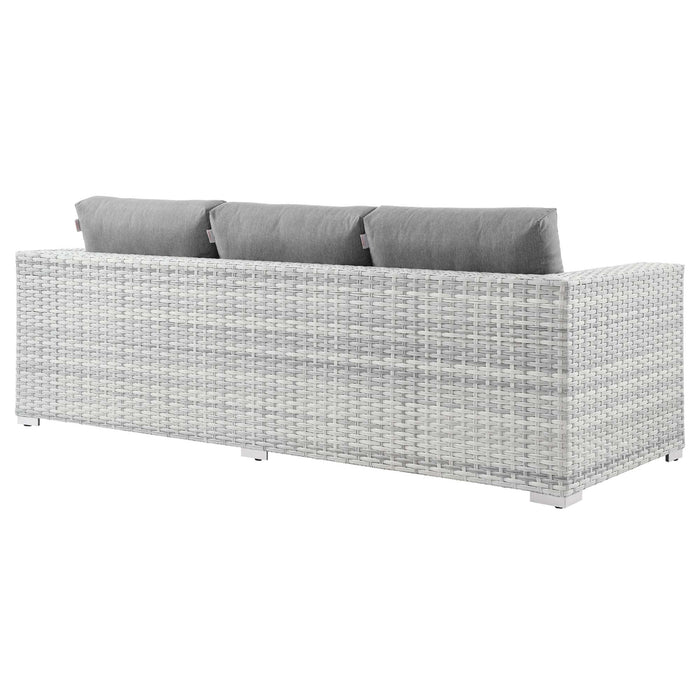 Convene 4-Piece Outdoor Patio Set by Modway - control panel detail