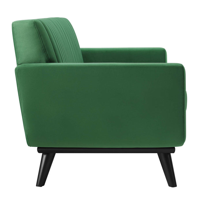 Engage Channel Tufted Performance Velvet Loveseat - view 12