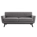 Engage Channel Tufted Performance Velvet Loveseat - view 21