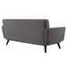 Engage Channel Tufted Performance Velvet Loveseat - view 20
