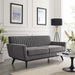 Engage Channel Tufted Performance Velvet Loveseat - view 15