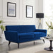 Engage Channel Tufted Performance Velvet Loveseat - view 22