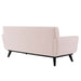 Engage Channel Tufted Performance Velvet Loveseat - view 34