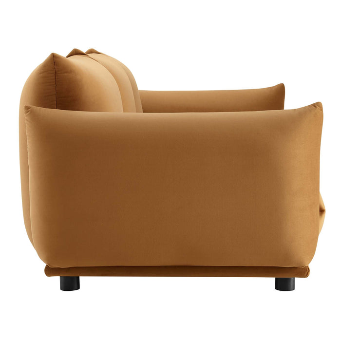 Copious Performance Velvet Sofa - view 5
