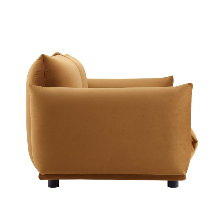 Copious Performance Velvet Loveseat - view 5