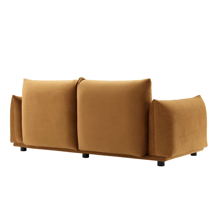 Copious Performance Velvet Loveseat - view 6