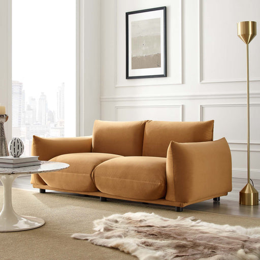 Copious Performance Velvet Loveseat - Modway \living\loveseats