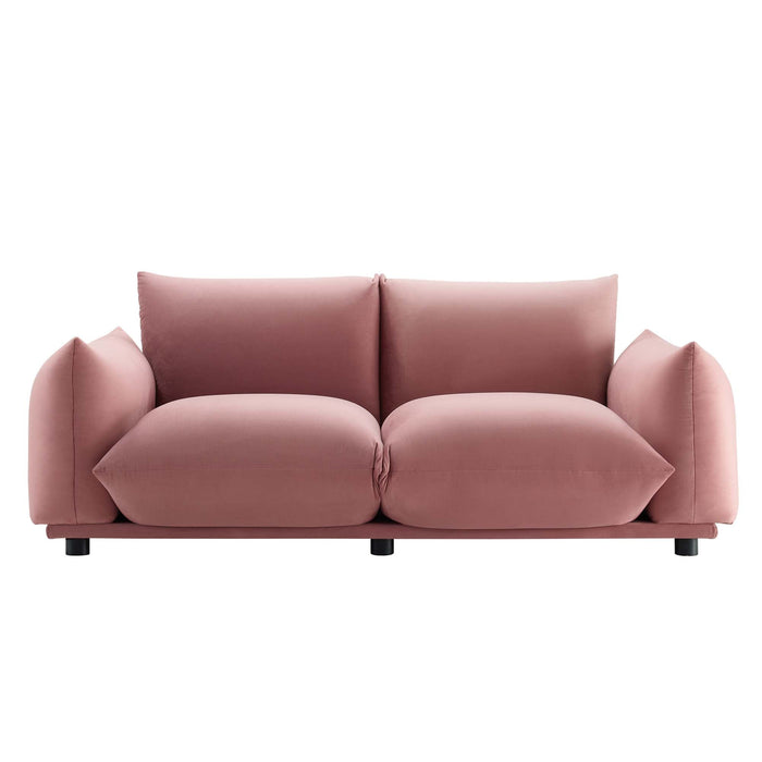 Copious Performance Velvet Loveseat - view 14