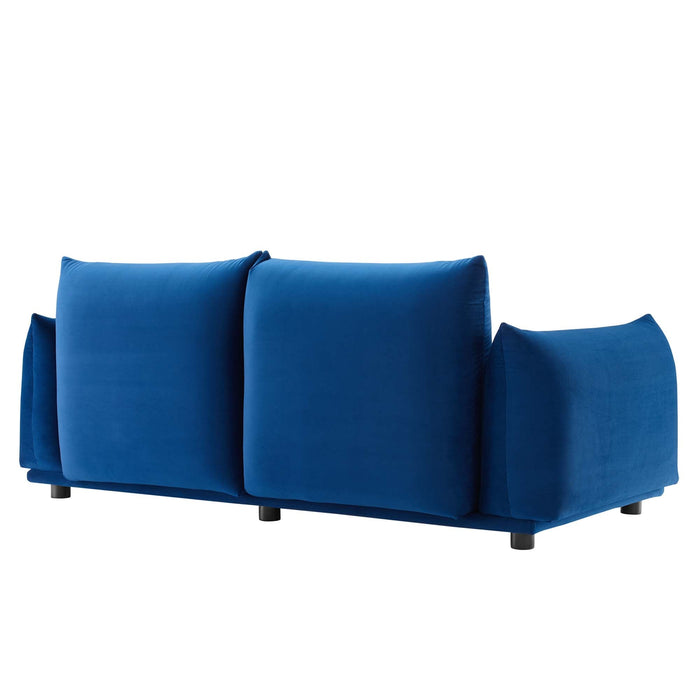 Copious Performance Velvet Loveseat - view 27