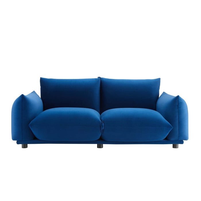 Copious Performance Velvet Loveseat - view 28