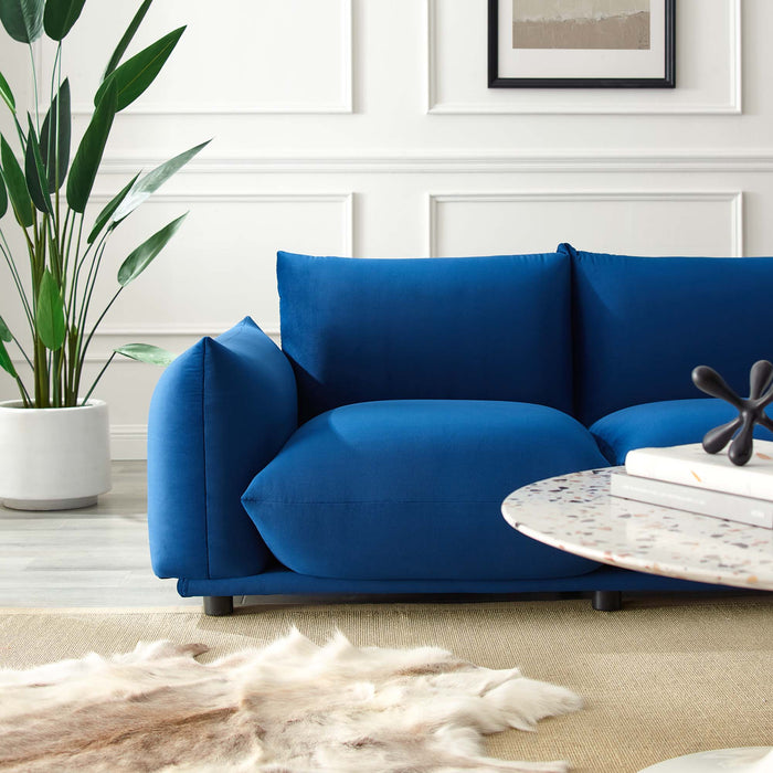 Copious Performance Velvet Loveseat - view 25
