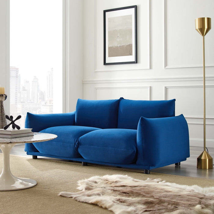 Copious Performance Velvet Loveseat - view 22