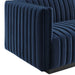 Conjure Channel Tufted Performance Velvet Left-Arm Chair - view 24