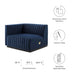 Conjure Channel Tufted Performance Velvet Left-Arm Chair - view 21