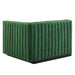 Conjure Channel Tufted Performance Velvet Right-Arm Chair - view 10