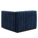 Conjure Channel Tufted Performance Velvet Right-Arm Chair - view 22