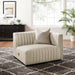 Conjure Channel Tufted Upholstered Fabric Right-Arm Chair - Modway \living\sectionals