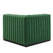 Conjure Channel Tufted Performance Velvet Left Corner Chair - view 11