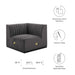 Conjure Channel Tufted Performance Velvet Left Corner Chair - view 15