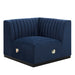 Conjure Channel Tufted Performance Velvet Left Corner Chair - view 20