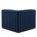 Conjure Channel Tufted Performance Velvet Left Corner Chair - view 23