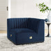 Conjure Channel Tufted Performance Velvet Left Corner Chair - view 19