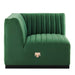 Conjure Channel Tufted Performance Velvet Right Corner Chair - view 10