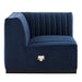 Conjure Channel Tufted Performance Velvet Right Corner Chair - view 22