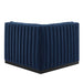 Conjure Channel Tufted Performance Velvet Right Corner Chair - view 23