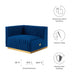 Conjure Channel Tufted Performance Velvet Left-Arm Chair - view 21