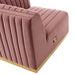 Conjure Channel Tufted Performance Velvet Right Corner Chair - view 12