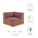 Conjure Channel Tufted Performance Velvet Right Corner Chair - view 9