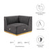 Conjure Channel Tufted Performance Velvet Right Corner Chair - view 15