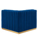 Conjure Channel Tufted Performance Velvet Right Corner Chair - view 23