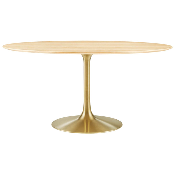Lippa Oval Wood Dining Table