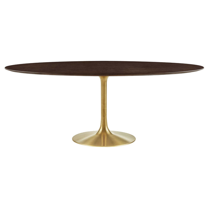 Lippa Oval Wood Dining Table