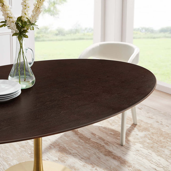 Lippa Oval Wood Dining Table
