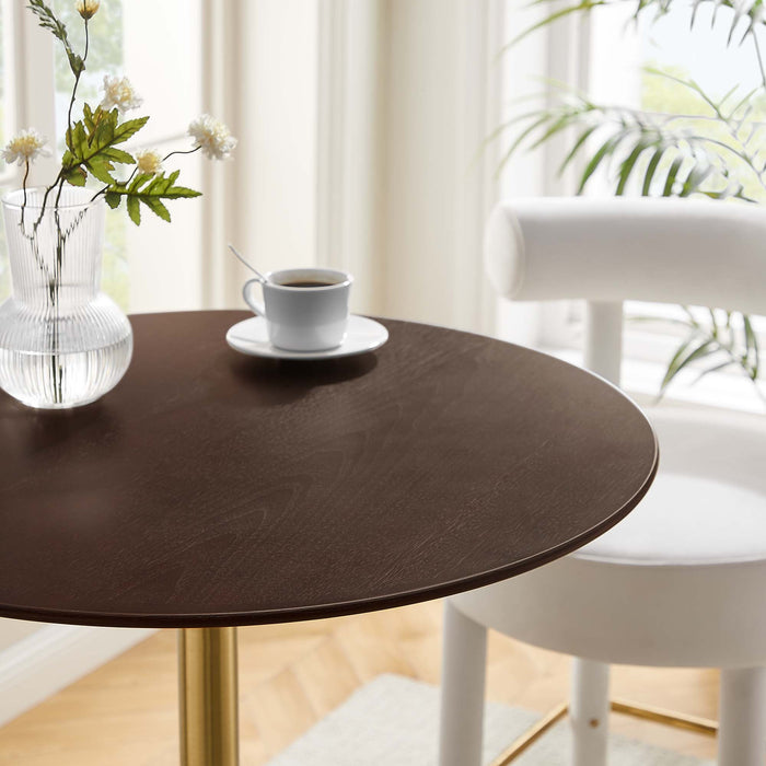 Modway Lippa Round Wood Bar Table Living Room Furniture - View 46