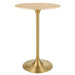 Modway Lippa Round Wood Bar Table Living Room Furniture - View 62