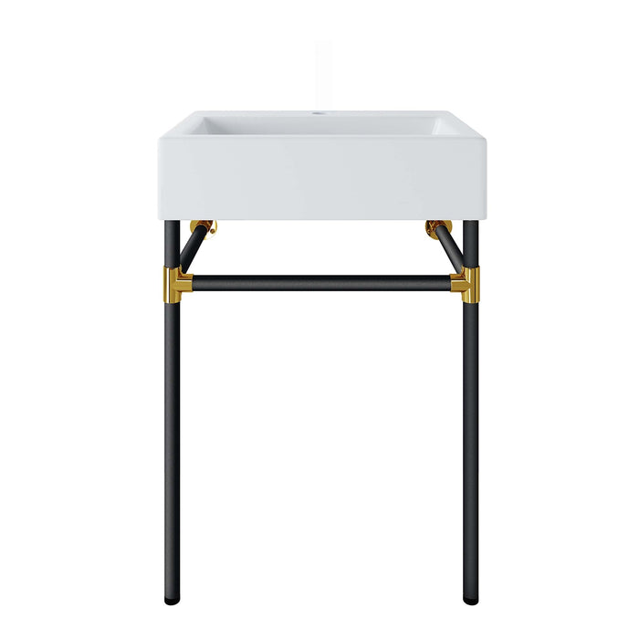 Redeem Wall-Mount Bathroom Vanity Basin Included