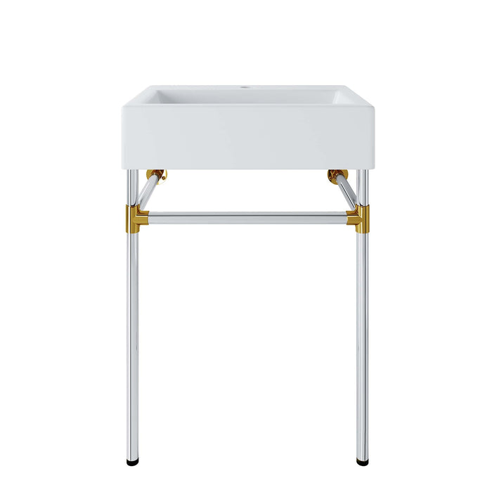 Redeem Wall-Mount Bathroom Vanity Basin Included