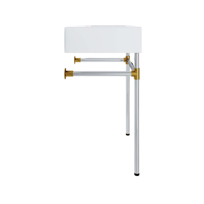 Redeem Wall-Mount Bathroom Vanity Basin Included