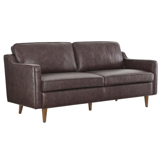 Impart Genuine Leather Sofa - alternate angle view