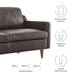 Impart Genuine Leather Sofa - detail close-up